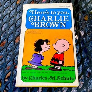 “Here’s to You Charlie Brown” vintage paperback book